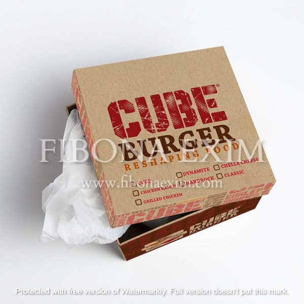 Burger packaging box 4