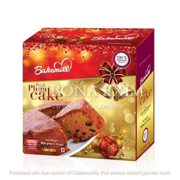 Plum cake packaging box 2