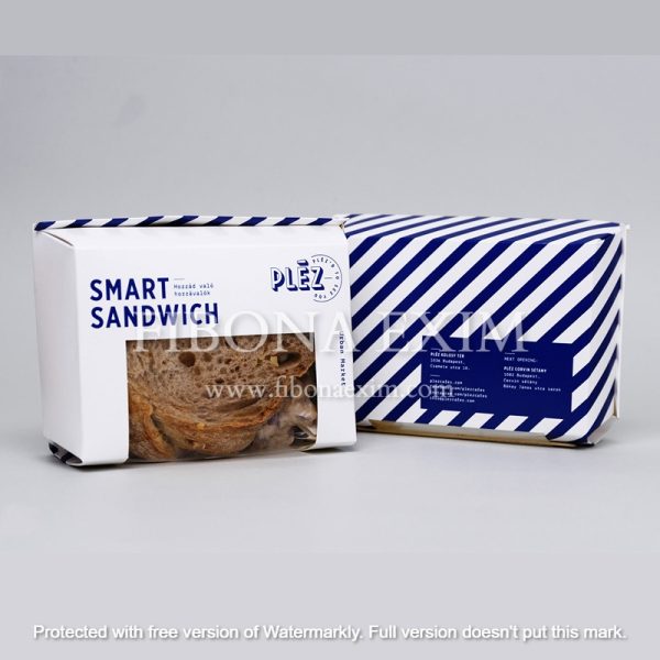 Sandwich packaging box 1