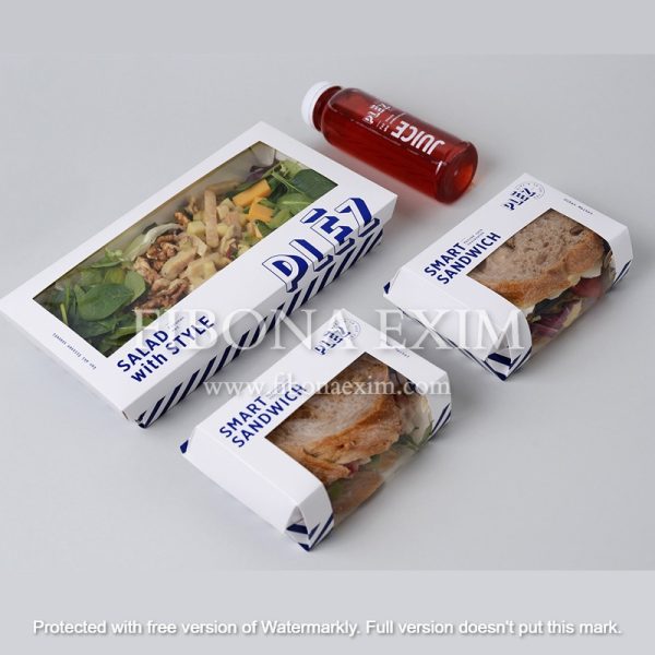 Sandwich packaging box 3