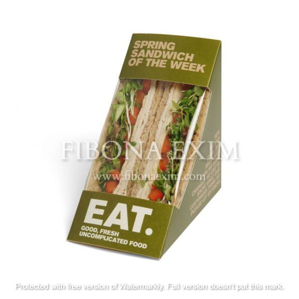 Sandwich packaging box 4